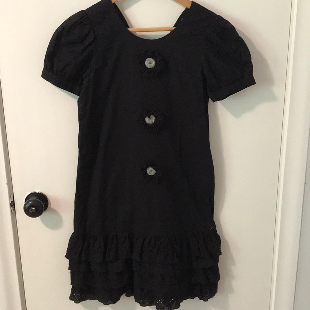 Little black dress with a flare